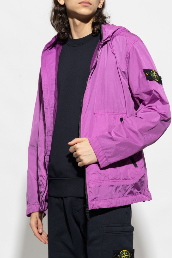 Lilac stone island jacket best sale